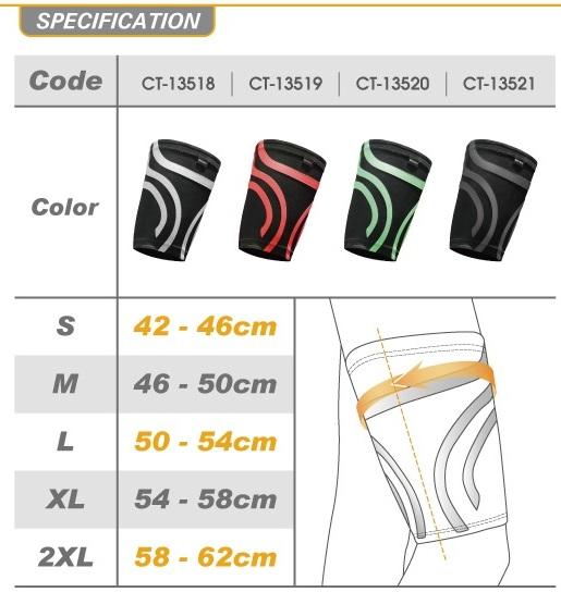 BodyVine Plus Ultravékony Kompressziós Comb Védő